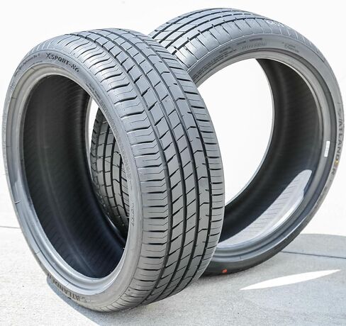 مجموعة من 2 (اثنين) إطارات Atlander Xsport-86 Summer Passenger Car عالية الأداء - 245/40R19 245/40/19 245/40-19 نطاق تحميل 98W XL 4-Ply BSW جدار جانبي أسود UTQG 420AA in Kuwait