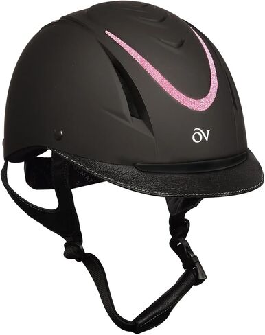 Ovation Z-6 Glitz 2.0 Helmet (Glitter Pink, M/L) in Kuwait