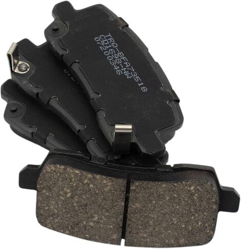 Front and Rear Brake Pad Set Ceramic Hardware Compatible with 2014-2020 Acura RLX in Saudi Arabia