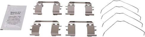 Front and Rear Brake Pad Set Ceramic Hardware Compatible with 2014-2020 Acura RLX in Saudi Arabia