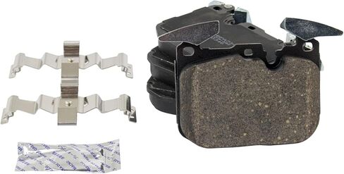 Front and Rear Brake Pad Set Ceramic Hardware Compatible with 2014-2016 BMW i8 in Saudi Arabia