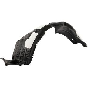 Inner Liner for Toyota for Highlander 2014-2016 Front Left Plastic 538060E120 6 Cyl 3.5 Liter-Engine Black Smooth TO1248195 in Kuwait