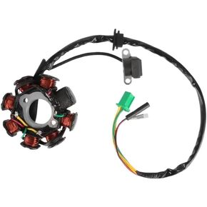 Magneto Ignition Stator 8 Coil 5 Wire Compatible With GY6 125cc 150cc 139QMB 139QMA 4 Stroke ATV Scooter Moped Go Kart Dirt Pit Bike in Kuwait
