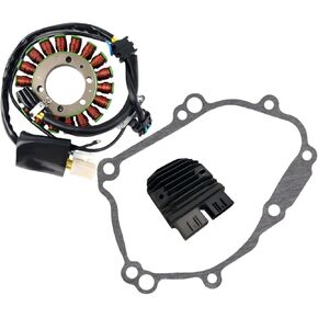 5VY-81410-00 Coil Stator & 5VY-15451-00-10 Gasket & 5JW-81960-00-00 Rectifier Kit Fits for YZFR1 2004-2008 for FZ1 2006-2010 in Kuwait