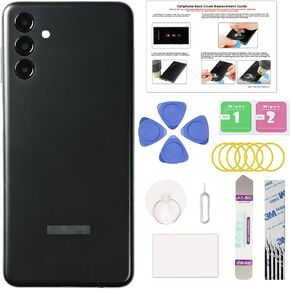 GREEN FUSION Compatible with Galaxy A13 5G Back Cover Replacement, A13 5G SM-A136 Back Housing Door with Pre-installed Frame Sticker, Repair Tools & Instruction, Black in Kuwait