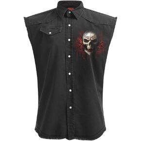 حلزوني - انتهت اللعبة - عامل أسود مغسول بالحجر بدون أكمام in Kuwait