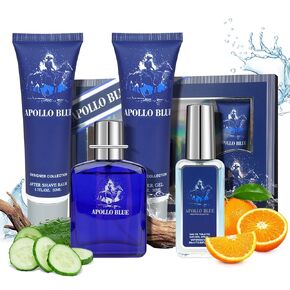 Gifts for Men Skin Care Set, 4 Pcs Skincare Kit For Men Gift Complete Travel -Size Spa Kit Skincare Gift Set in Saudi Arabia