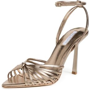 Metallic Amber Nappa Sandals by Tony Bianco in Kuwait