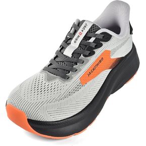 أحذية JACKSHIBO الرجالية ذات المقدمة العريضة بدون قطرة سهلة الارتداء، أحذية دعم القوس بدون استخدام اليدين مع نعل أوسط مبطن لصالة الألعاب الرياضية والمشي ورفع الأثقال والتدريب المتقاطع in Kuwait