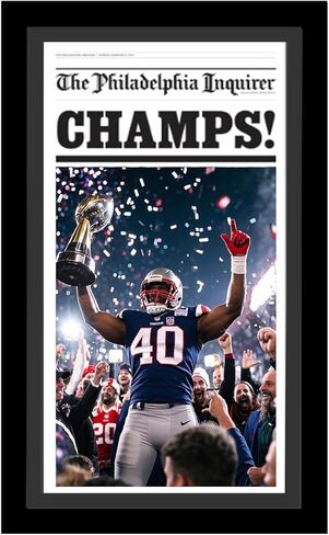 إطار صحيفة مقاس 14 × 24 بوصة مع حصيرة، يحمل وسائط مقاس 11 × 22 بوصة أو 14 × 24 بدون حصيرة، إطارات ورق أخبار للجدار، حصيرة سوداء (1، أسود) in Kuwait