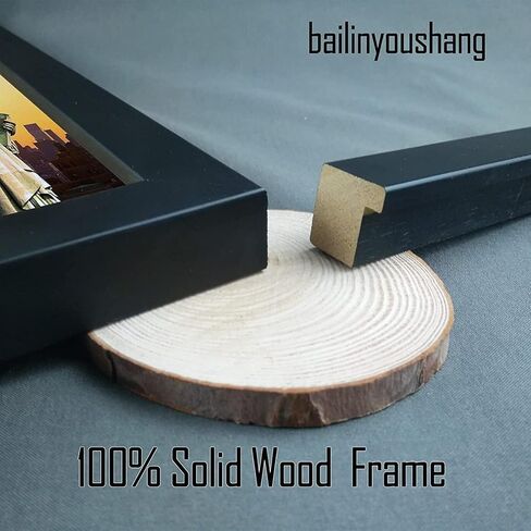 إطار صحيفة مقاس 14 × 24 بوصة مع حصيرة، يحمل وسائط مقاس 11 × 22 بوصة أو 14 × 24 بدون حصيرة، إطارات ورق أخبار للجدار، حصيرة سوداء (1، أسود) in Kuwait