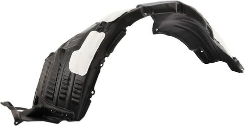 Inner Liner for Toyota for Highlander 2014-2016 Front Left Plastic 538060E120 6 Cyl 3.5 Liter-Engine Black Smooth TO1248195 in Kuwait