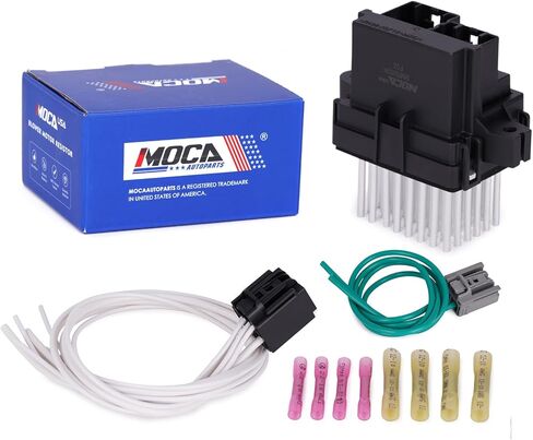MOCA Blower Motor Resistor Kit fits 2016-2018 for Ford Edge, 2013-2018 Fusion, 2015-2017 Expedition Rear, 2017-2018 for Lincoln Continental, 2016-2018 MKX, 2013-2018 MKZ, 2015-2017 Navigator Rear in Saudi Arabia