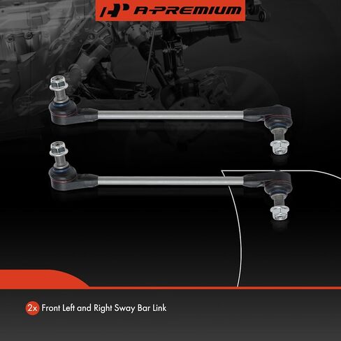 A-Premium 2 × وصلات شريط تثبيت أمامية Sway Bar، متوافقة مع Audi Q4 e-tron Sportback 2022-2023 وVolkswagen ID.4 2021-2023 in Saudi Arabia
