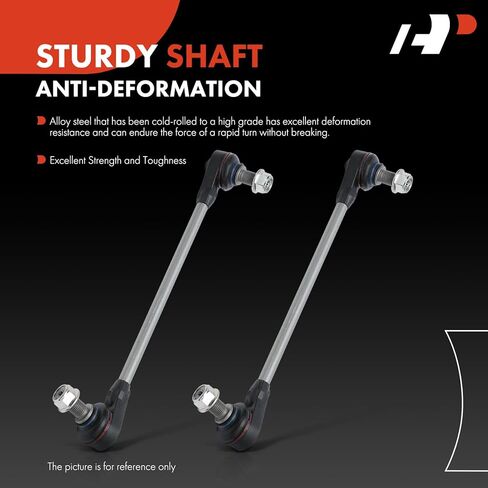 A-Premium 2 × وصلات شريط تثبيت أمامية Sway Bar، متوافقة مع Audi Q4 e-tron Sportback 2022-2023 وVolkswagen ID.4 2021-2023 in Saudi Arabia