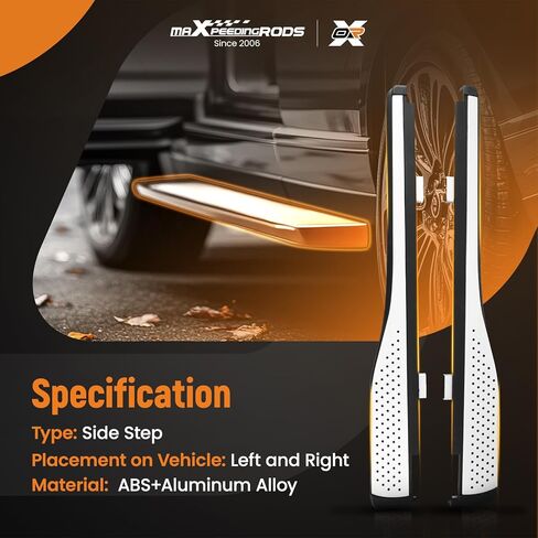 maXpeedingrods Running Boards for Honda CR-V 2012-2016, Aluminum Alloy Side Step Nerf Bars, 500LBS Load in Saudi Arabia