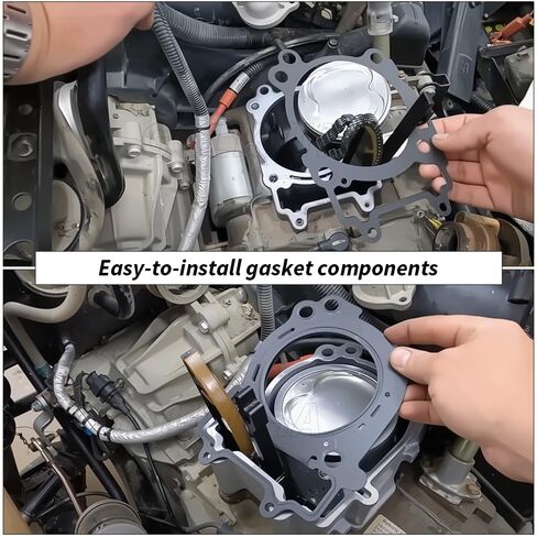 2-Stroke Complete Top & Bottom End Gasket Kit for Polaris Ranger 500 Sportsman 450 ACE 2017-2022 in Saudi Arabia
