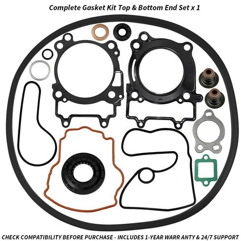 2-Stroke Complete Top & Bottom End Gasket Kit for Polaris Ranger 500 Sportsman 450 ACE 2017-2022 in Saudi Arabia