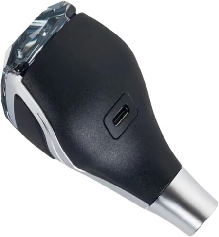 Riloer Shift Knob, 1PC Car Touch-Activated Illuminated Crystal Gear Shift Knob, Compatible with most Six-Speed Manual Transmission Vehicles without Button-Activated Shifters (RGB Color) in Saudi Arabia