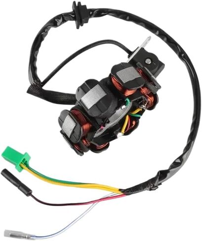 Magneto Ignition Stator 8 Coil 5 Wire Compatible With GY6 125cc 150cc 139QMB 139QMA 4 Stroke ATV Scooter Moped Go Kart Dirt Pit Bike in Kuwait