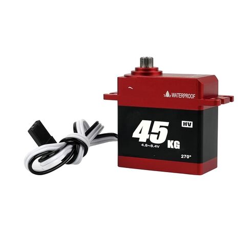 45kg BLS-HV45 Digital servo with 180/270/360 Degrees, Aluminum housing and Metal Gears(1x 360 Degree Servo) in Saudi Arabia