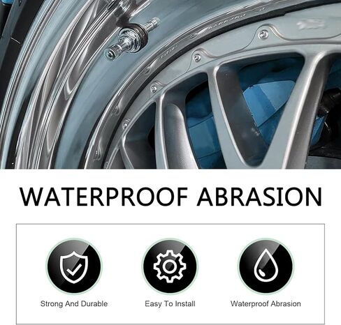 4 PCS Car TR-416 Valve Stem, Copper Rustproof Tire Air Valve, Standard 0.75" Base 1.75" Length Tire Seal Tools with Washer, Universal for Most Cars, SUVs, Trailers (Silver) in Saudi Arabia