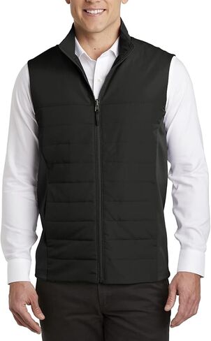 JustBlanks Mens Full-Zip Water Resistance Collective Insulated Vest in Kuwait