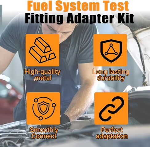 طقم مهايئ اختبار نظام الوقود المناسب لديزل الكمون 5.9 لتر، متوافق مع 9011 9012 9013 9014، مجموعة أدوات كشف التسرب عالي الضغط in Kuwait