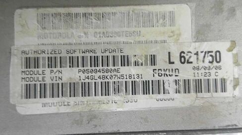 وحدة التحكم ECM للمحرك تناسب 07 متوافقة مع سيارة جيب المتوافقة مع Liberty Nitro P05094580AE 05094580AE in Saudi Arabia