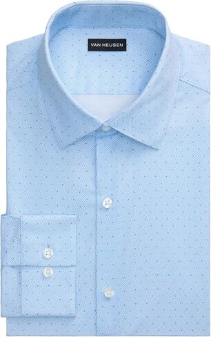 قميص Van Heusen الرجالي ذو المقاس النحيف والخالي من التجاعيد وياقة مرنة قابلة للتمدد in Saudi Arabia