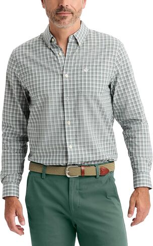 Dockers Men's Dockers® Men's Signature Shirt Long Sleeve Classic Fit with Stain Defender® in Saudi Arabia