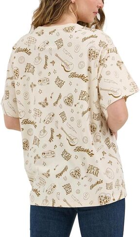 Wrangler Lainey Wilson Cream Life of Lainey Tee Shirt in Saudi Arabia