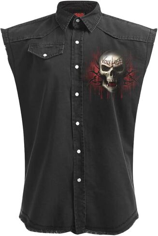 حلزوني - انتهت اللعبة - عامل أسود مغسول بالحجر بدون أكمام in Kuwait