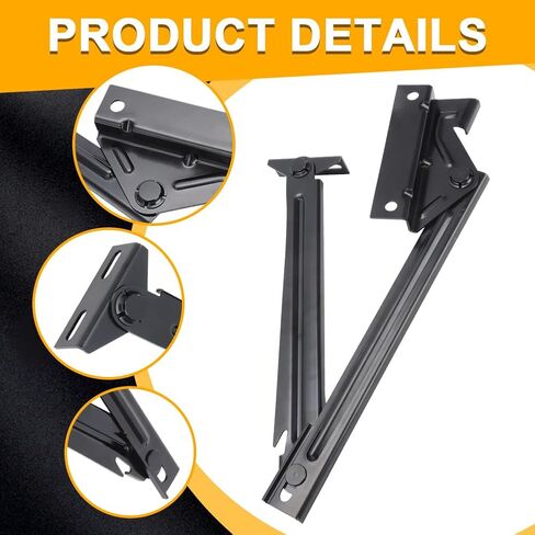 AUTOVIC Scissor Type Hood Support for Chevrolet Corvette C4 1984 1985 1986 Early L98 Cross Fire Tuned Port in Saudi Arabia