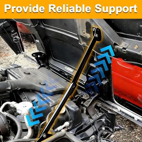 AUTOVIC Scissor Type Hood Support for Chevrolet Corvette C4 1984 1985 1986 Early L98 Cross Fire Tuned Port in Saudi Arabia