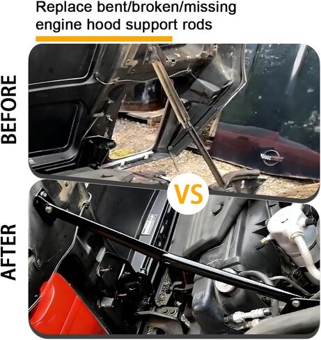 AUTOVIC Scissor Type Hood Support for Chevrolet Corvette C4 1984 1985 1986 Early L98 Cross Fire Tuned Port in Saudi Arabia