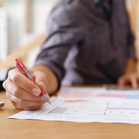 PILOT G2 Mini Premium Rolling Ball Gel Pens, Fine Point, Blue Ink, 12-Pack (10373) in Kuwait