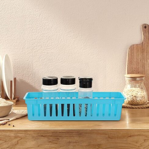 24-Pack Colorful Pencil Holders – PVC Classrooms Storage Baskets for Desk Organization, Learning Places Supplies, and Home Use (Blue/Green/Yellow/Orange/Red/Purple, 4 Each) in Kuwait