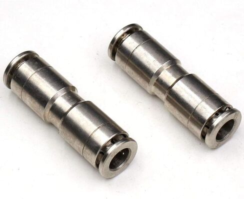 1/4 Union Straight Push to connect fittings Stainless Steel Pneumatic Push Connectors,CEKER 1/4" x 1/4" OD Tube Quick Connect Fittings Air Line Fittings for 1/4 inch Tube 2Pack in Kuwait
