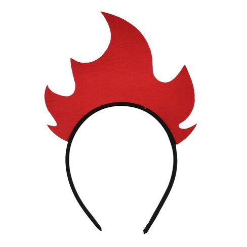 VIGUEUR Fire Crown Headpiece, Flame Headband Costume Accessory for Cosplay Party, Photo Props, Only for Adults in Kuwait