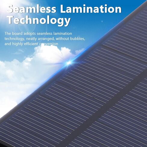 3 قطع لوحة شمسية صغيرة تيار مستمر 6 فولت من البولي سيليكون وحدة شاحن الخلايا الشمسية مجموعات نظام محمول بالطاقة الشمسية مع كابل 30 سم لمشاريع البحث العلمي، وصنع أضواء الحديقة، وأضواء المناظر الطبيعية، DIY إلخ in Kuwait