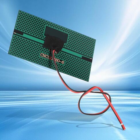 3 قطع لوحة شمسية صغيرة تيار مستمر 6 فولت من البولي سيليكون وحدة شاحن الخلايا الشمسية مجموعات نظام محمول بالطاقة الشمسية مع كابل 30 سم لمشاريع البحث العلمي، وصنع أضواء الحديقة، وأضواء المناظر الطبيعية، DIY إلخ in Kuwait