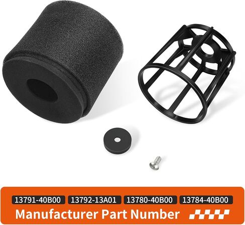 For Suzuki QuadSport 80 LT80 Air Box Filter + Cage Holder Kit 1987-2006 13791-40B00 in Saudi Arabia