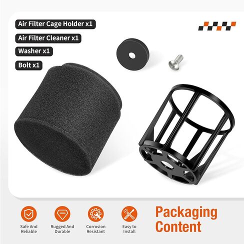 For Suzuki QuadSport 80 LT80 Air Box Filter + Cage Holder Kit 1987-2006 13791-40B00 in Saudi Arabia