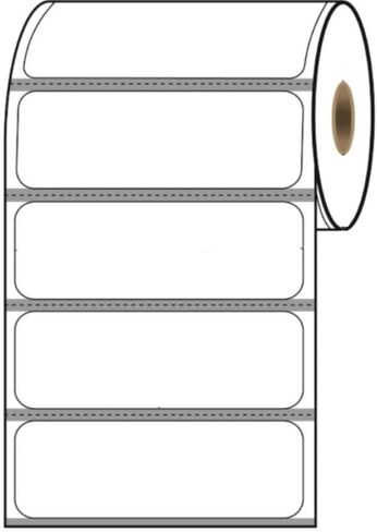 24 rolls of 3" Wide x 1" High Direct Thermal Compatible Labels for ZEBRA QL320, QL420, QLn320, QLn420, ZQ620 and ZQ630 Mobile Printers, 3/4" core, 2 3/8" Diameter, 550/roll, with perf and Timing Marks in Saudi Arabia