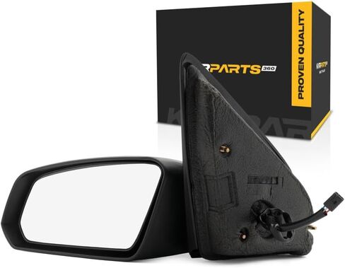 For Saturn Ion 2003 2004 2005 2006 2007 Door Mirror Driver Side | Power | Non-Heated | Textured | Sedan | Replacement For 22726680 | GM1320267 in Kuwait