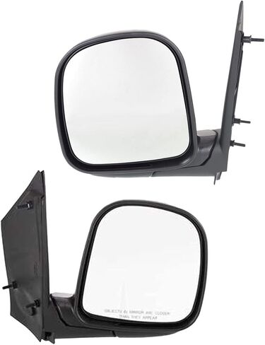 Garage-Pro Driver & Passenger Side Non-Electric Mirrors for Chevrolet Express 3500 Express 1500 Express 2500 GMC Savana 3500 Savana 1500 Savana 2500 1996-2002 Textured in Saudi Arabia