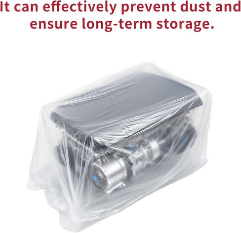 Plus tard 39.4 x 47.2 Inch Heavy-Duty Plastic Engine Storage Bag 10 Pcs, Plastic Extra Thick Engine Dust Cover for Engine Packaging and Storage in Kuwait