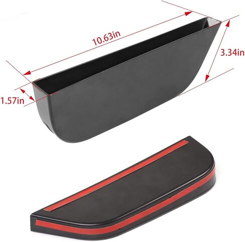 JeCar for F150 Gear Shift Tray Center Console Organizer Storage Fit for Ford F150 Raptor 2009-2014 in Saudi Arabia