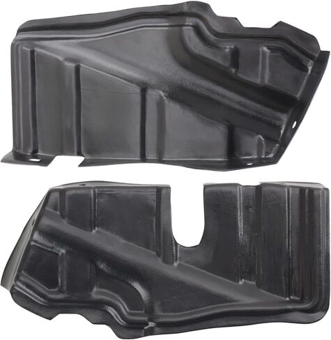 TRQ Engine Splash Shield للسائق والراكب الجانبي HY1228117 HY1228118 متوافق مع 2007-2010 Hyundai Elantra 2010-2013 Kia Forte Forte Koup in Saudi Arabia